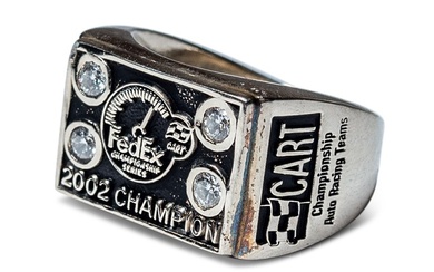 2002 FedEx CART Champion Ring Inscribed to Paul Newman
