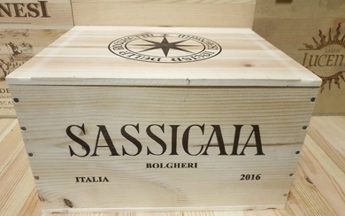 2016 Tenuta di Sanguido, Sassicaia - Bolgheri - 6 Bottle (0.75L)
