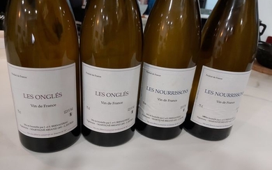 2017 Stephane Bernaudeau' Les Nourrissons x 2 & Ongles x2 - Loire - 4 Bottles (0.75L)