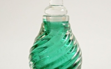 Carlo Scarpa - Venini - bottle - Twisted twisted glass
