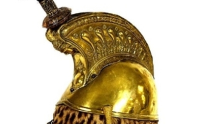 Second Empire 1845 French "9th Dragoon" Helmet