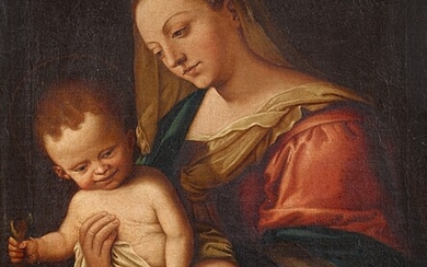 North Italian School 1st half 17th century - The Virgin and Child