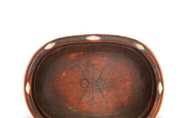 An Eskimo wood bowl