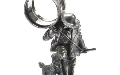 Figural Silverplate Napkin Ring