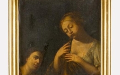 Guido Cagnacci (1601 1663) circle, girl and boy pl…