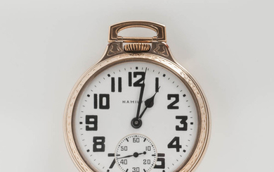 Hamilton Watch Co. "992B" Open-face Watch
