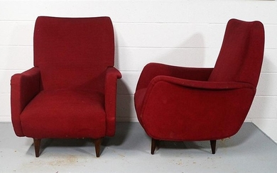 Italian 1950'S Arm Chairs