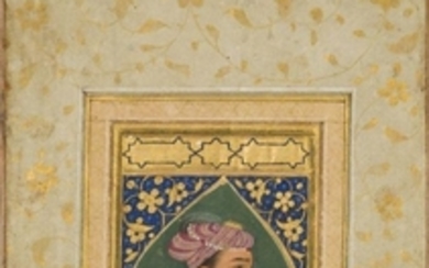 A portrait of a Mughal Noble, North...