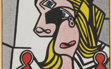 Richard Pettibone, Roy Lichtenstein, Woman with Flowered Hat, 1963