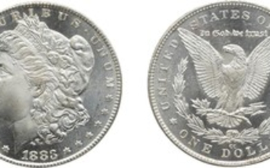 Silver Dollar, 1883-CC, PCGS MS 66 DMPL (Deep Mirror Prooflike) CAC