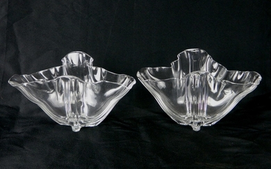 Pair of Steuben Grotesque vases