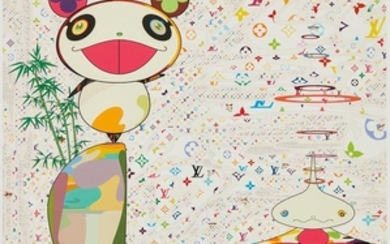Takashi Murakami, SUPERFLAT monogram: Panda & His Friends