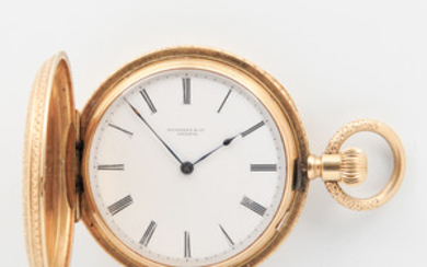 Tiffany & Co. 18kt Gold Hunter Case Watch