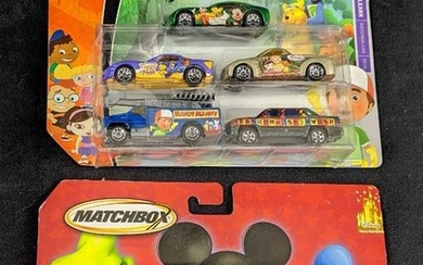 Lot Of Two Disney Die Cast Collectable Metal Matchbox