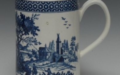 A large Worcester mug, printed with European