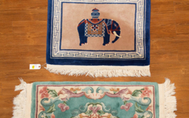 Two 90-Line Chinese Scatter Rugs