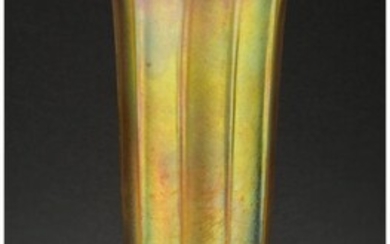 79065: Tall Tiffany Studios Favrile Vase, circa 1910 Ma