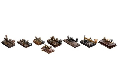 8 Early Morse Keys
