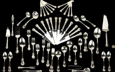 96 pcs. Towle Old Master Sterling Silver Flatware