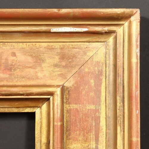 A 19th Century gilt moulded frame, rebate size - 25" x 32" (...