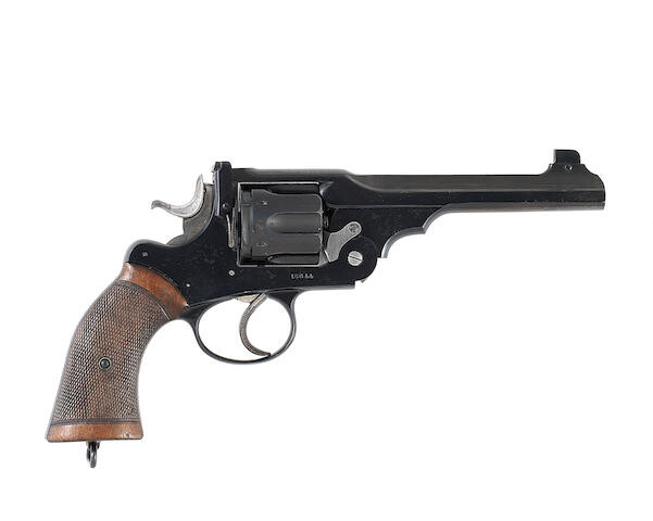 A .450/.455 'WG Target Model' Revolver by P. Webley & Son, no. 18844