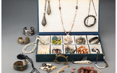 A Group of Twenty-Nine Pieces of Ethnic Jewelry