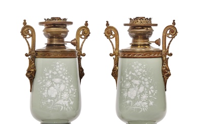 A PAIR OF FRENCH VASES, LATE 19TH CENTURY