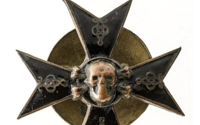 A Russian hussar's badge, 1900 - 1918