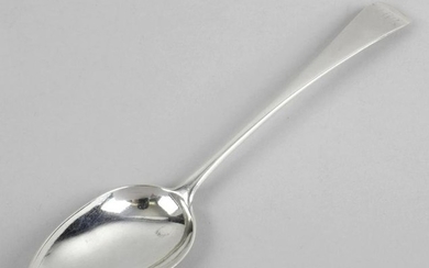 A Scottish provincial silver table spoon, in Old