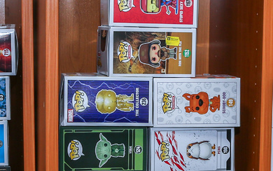 A Selection of Funko Pop! Figurines