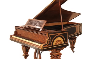 A VICTORIAN GRAND PIANO BY ERARD LONDON 19th century, signe...