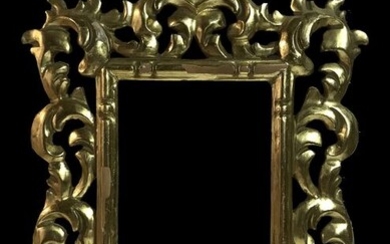 A magnificent Rococo mirror - Gilt, Plaster, Wood - 19th century