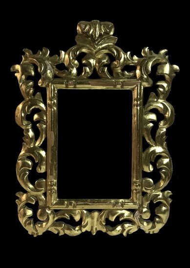 A magnificent Rococo mirror - Gilt, Plaster, Wood - 19th century