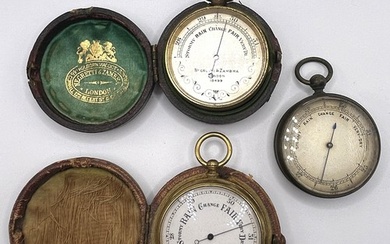 A pocket barometer, by Negretti & Zambra of London, No 1...