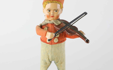 A toy violin player from Schuco, Germany, 1930s.