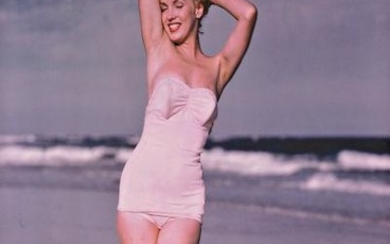 ANDRE DE DIENES (1913-1985): MARILYN MONROE in bathing suit,...
