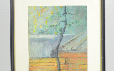 ANDRZEJ MAKOWSKI (1955). UNTITLED, 1988, MIXED MEDIA - WATERCOLOR/ PASTEL, SIGNED BY HAND.
