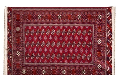 Afghan rug Dimensions: 72 in. (L) x 51 in. (W)...