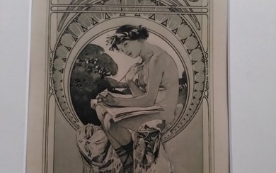 Alfons Mucha - Lithografie Jugendstil: Dokumente decoratif 1902