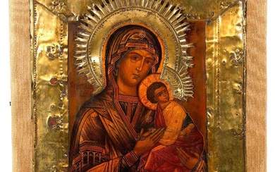 An Icon of the Virgin of the Passion.