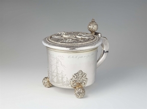 An important Stockholm silver tankard