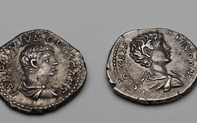 Ancient Coins - Roman Imperial Coins - Geta,...