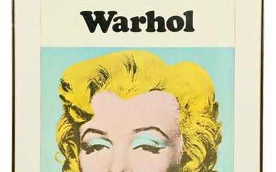 Andy Warhol 1928-1987 Pop Art Marilyn Print SIGNED