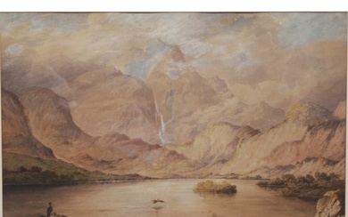 Anthony Vandyke Copley Fielding (1787-1855) The Head of Loch...