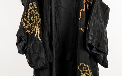 Antique Gold and Silk Dragon Robe