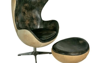 Arne Jacobsen "Egg Chair" by Restoration Hardware