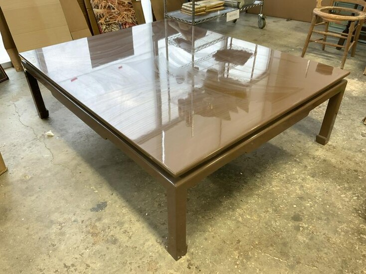 Asian Lacquered Coffee Table