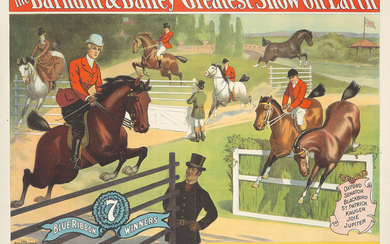 Barnum & Bailey / High Jumpers. 1904.