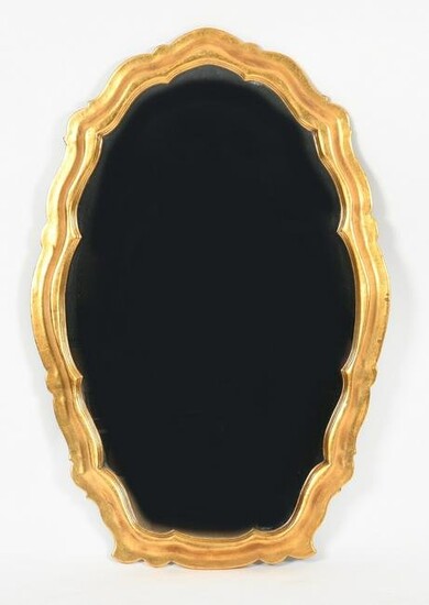 Baroque Style Giltwood Mirror, Modern