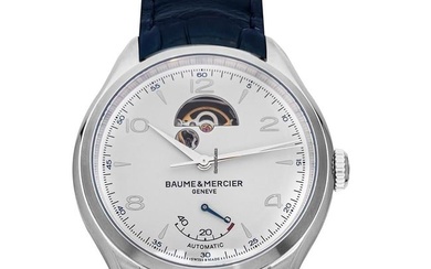Baume & Mercier Clifton M0A10448 - Clifton Automatic White Dial Stainless Steel Men's Watch